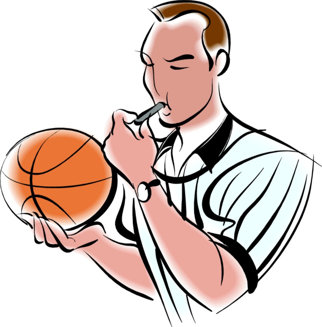 Судейские жесты в баскетболе
