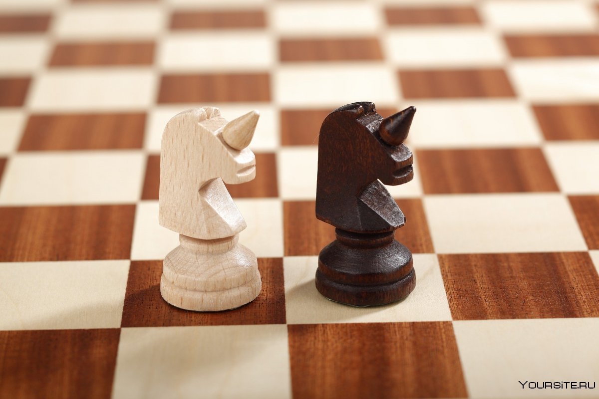 Изображение шахматных фигур на плоскости