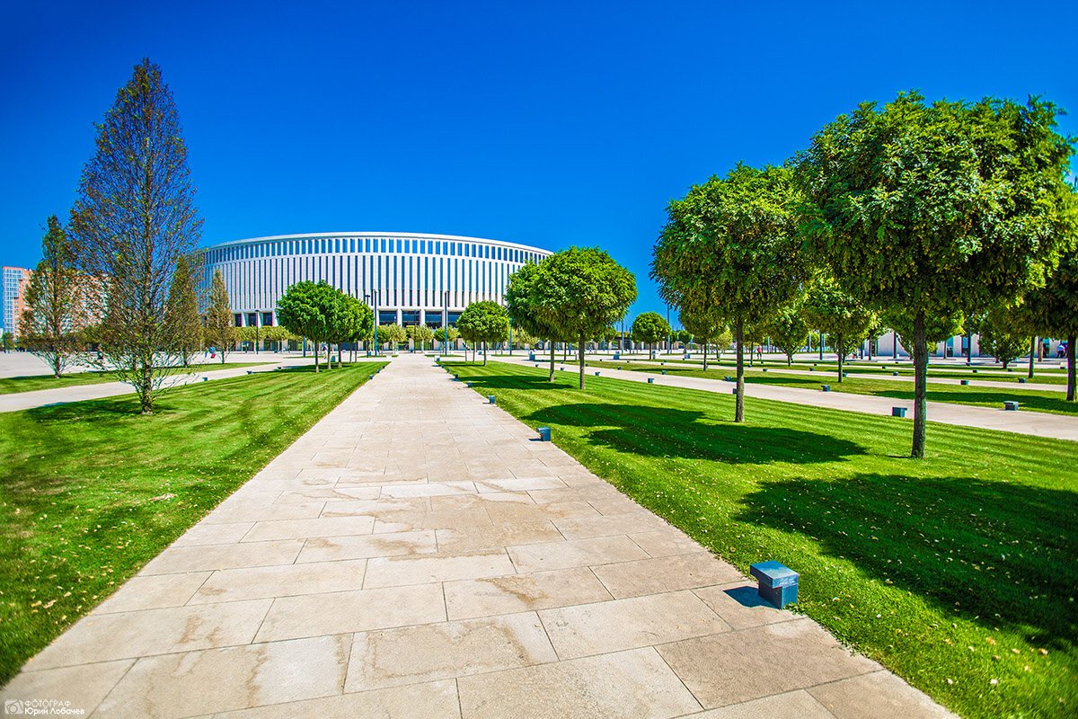 Парк Краснодар в майнкрафт