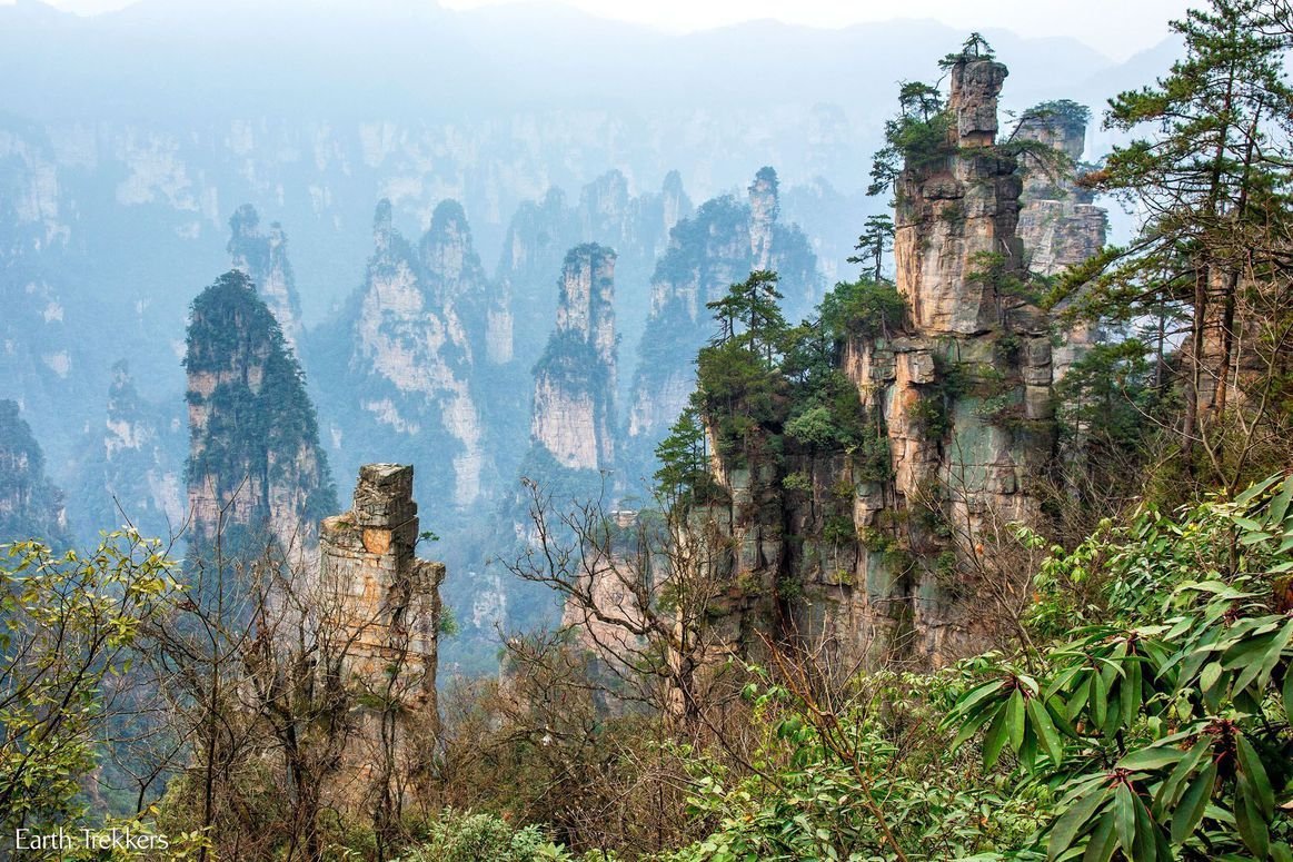 Национальный парк Чжанцзяцзе фото в большом размере