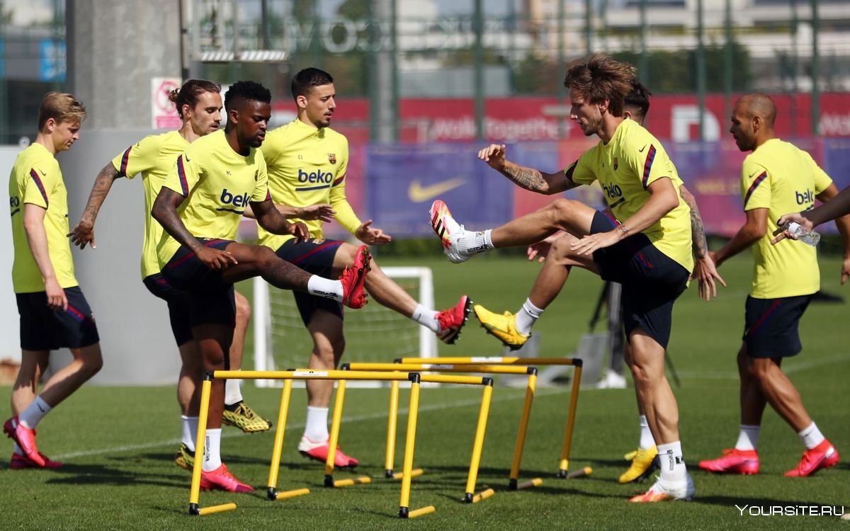 Тренировка ФК Барселона