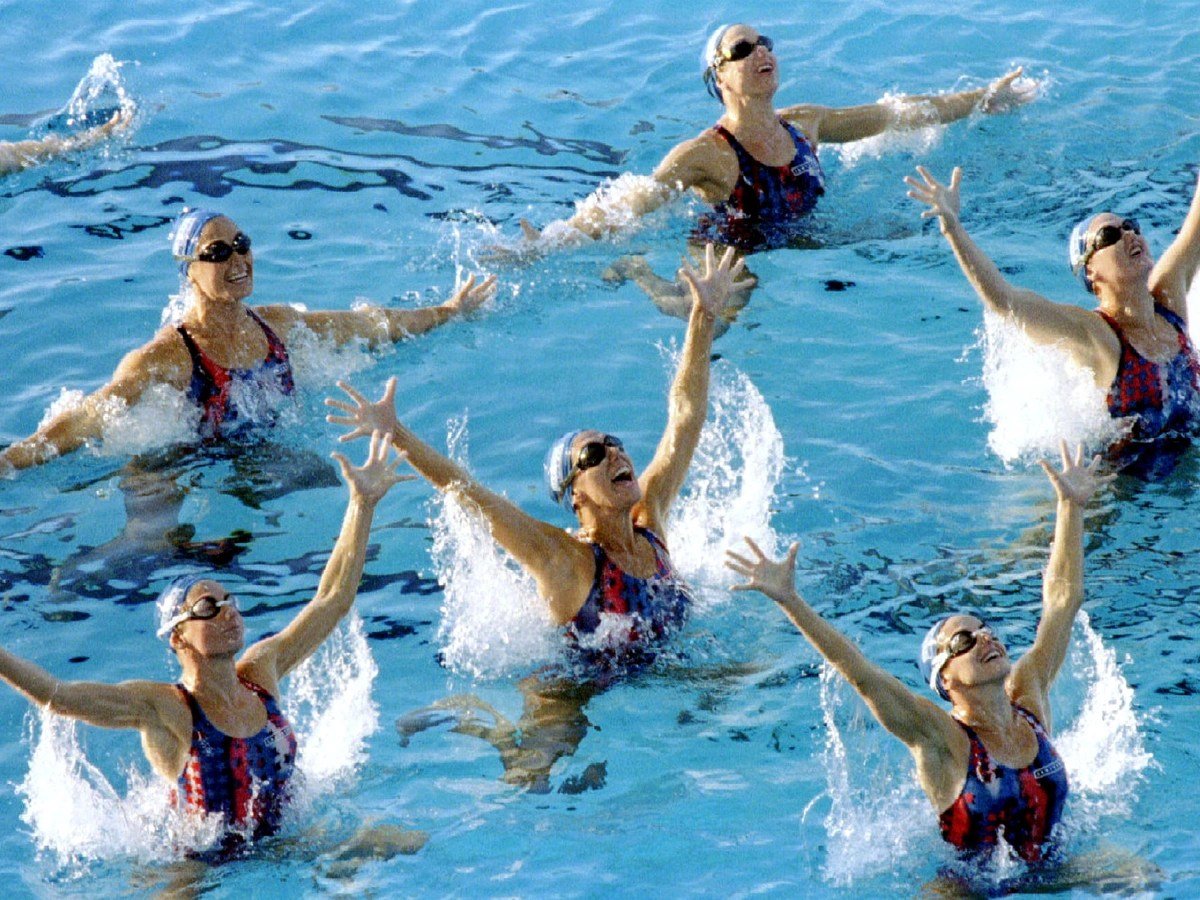 Наши спортсменки по синхронному плаванию фото под водой 2020