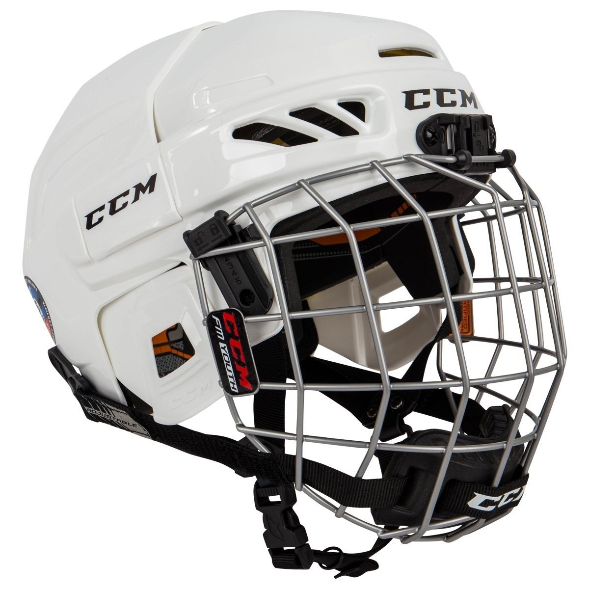 Простая аэрография на хоккейный шлем