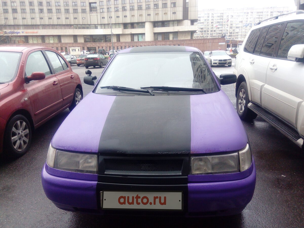 Лада 2112 фиолетовая