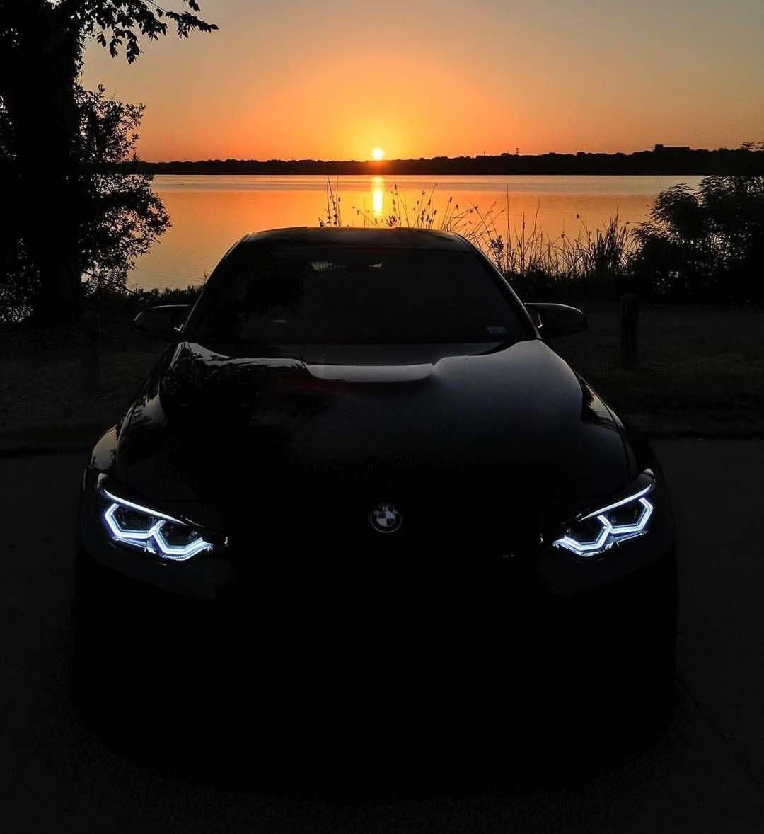 BMW e60 ночью 102