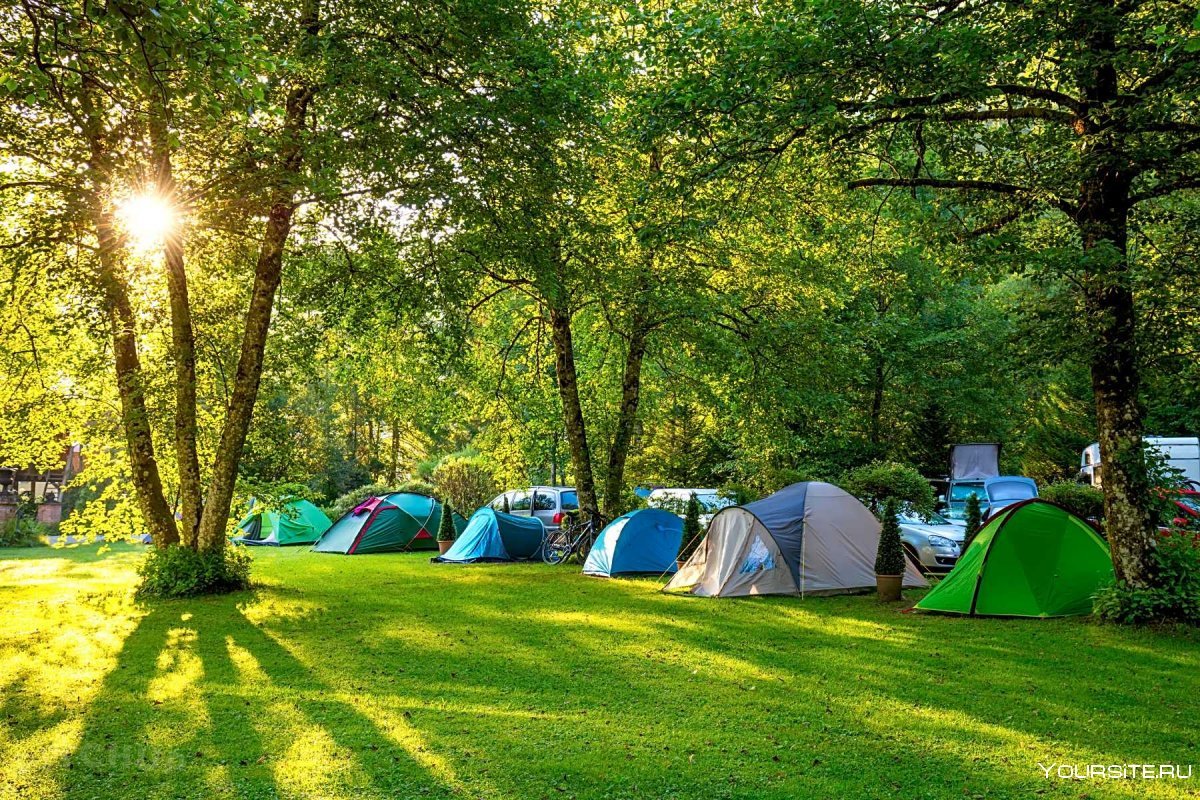Палаточный отдых в Австрии