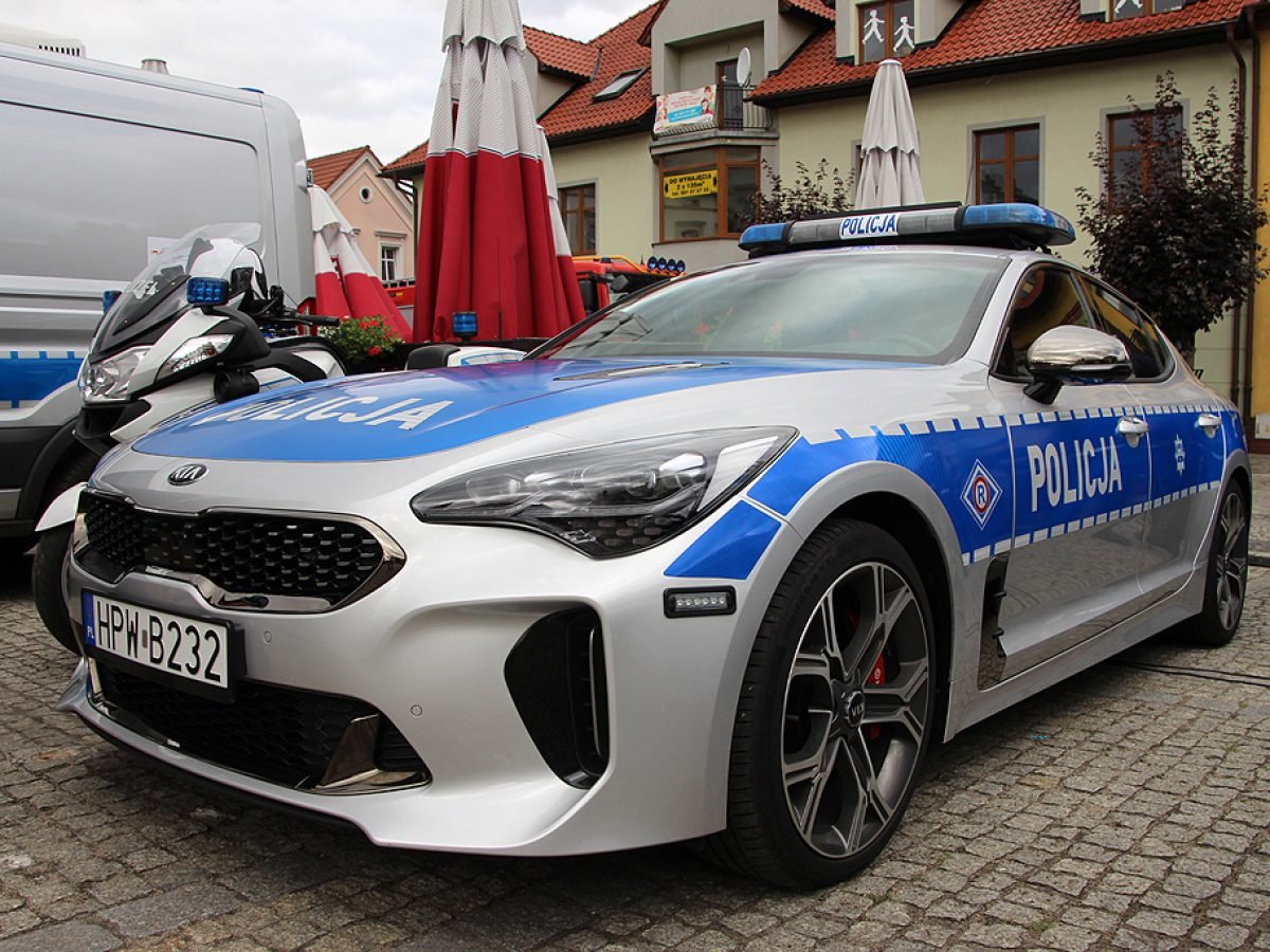 Польская Полицейская машина