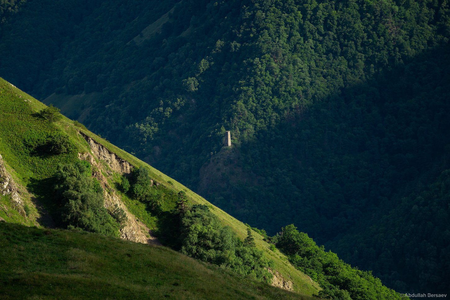 Утро в горах Чечни фото