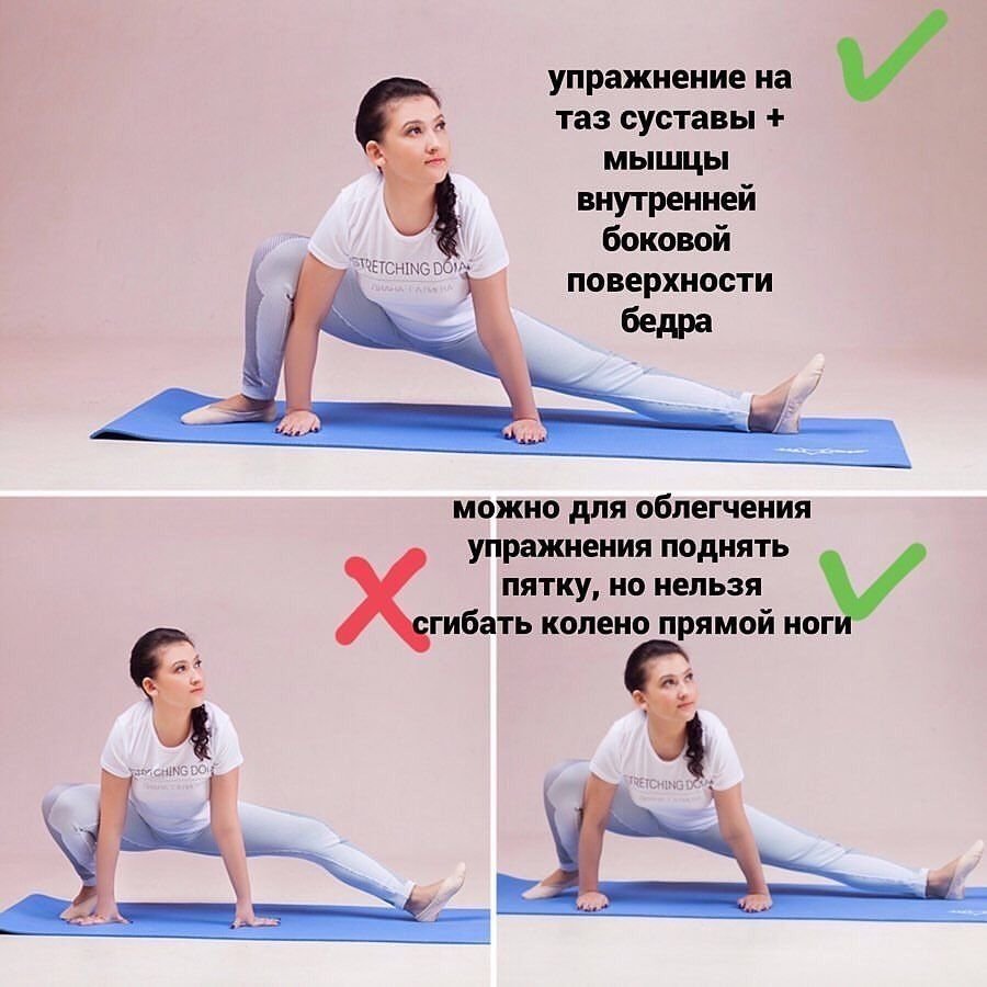Растяжка после тренировки для девушек