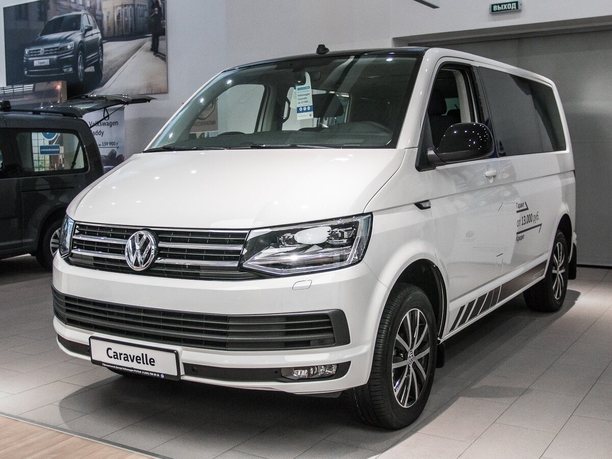Volkswagen Multivan t6 белый