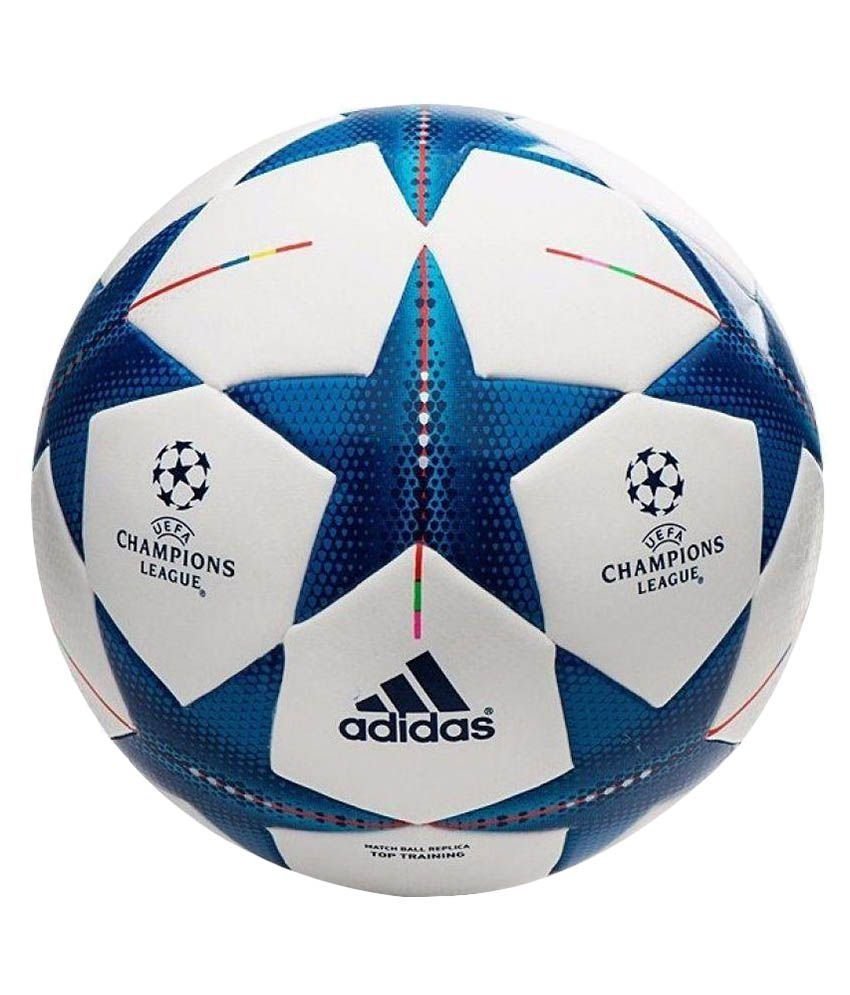 Футбольный мяч профессиональный "adidas Finale 15 OMB Winter" s90231, размер 5