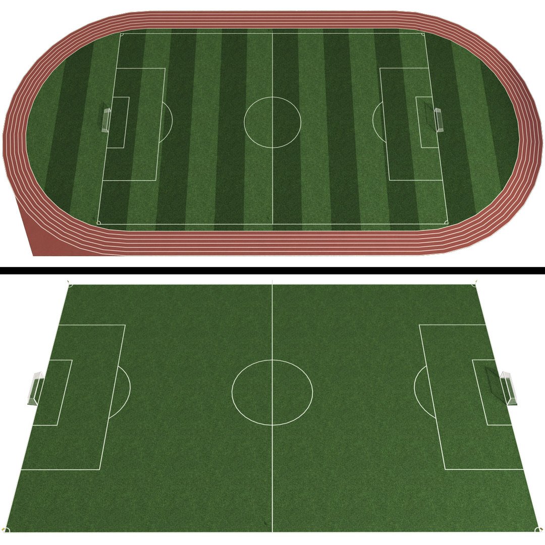 Футбольная площадка вектор