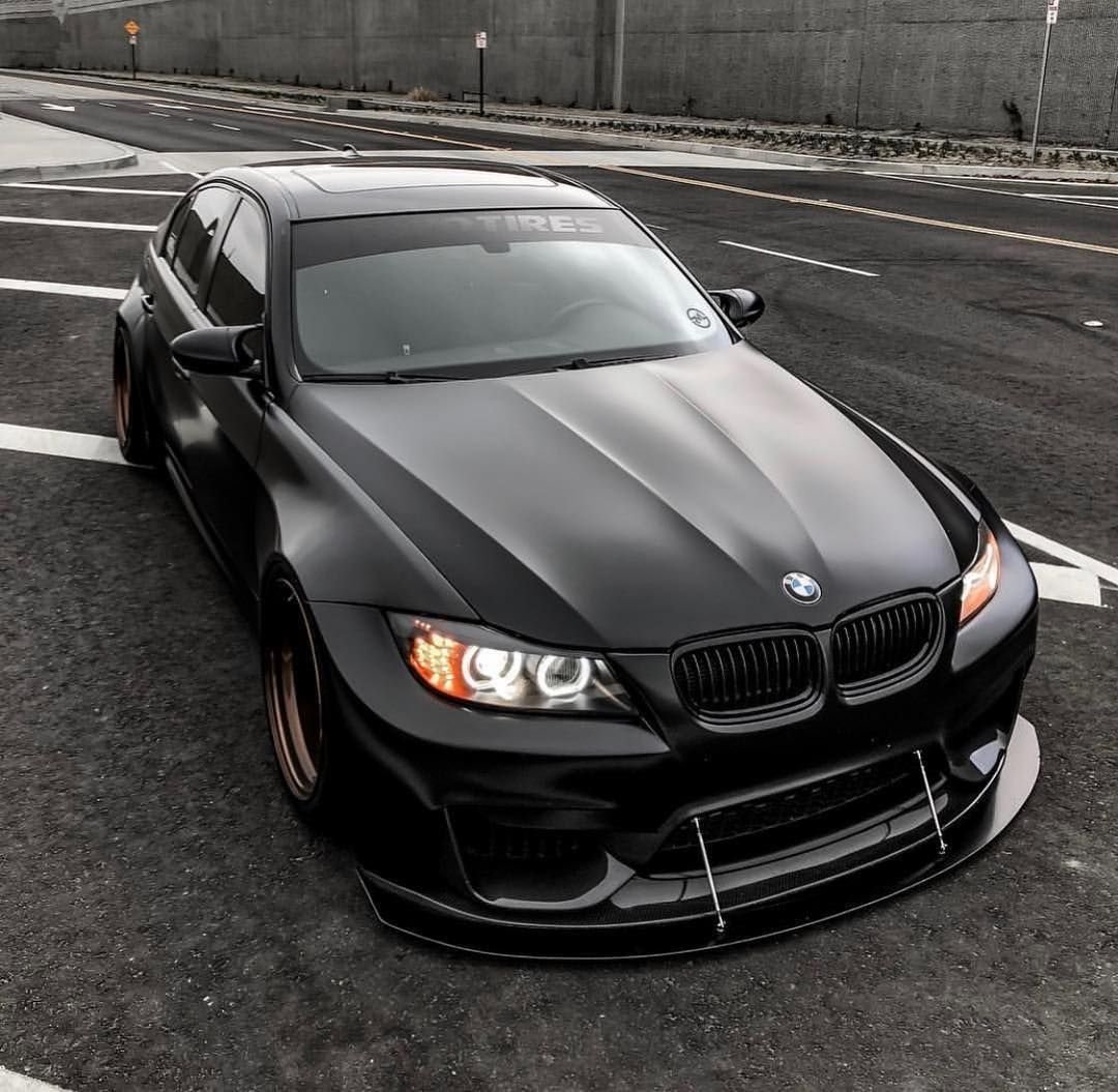BMW e90 Matte Black