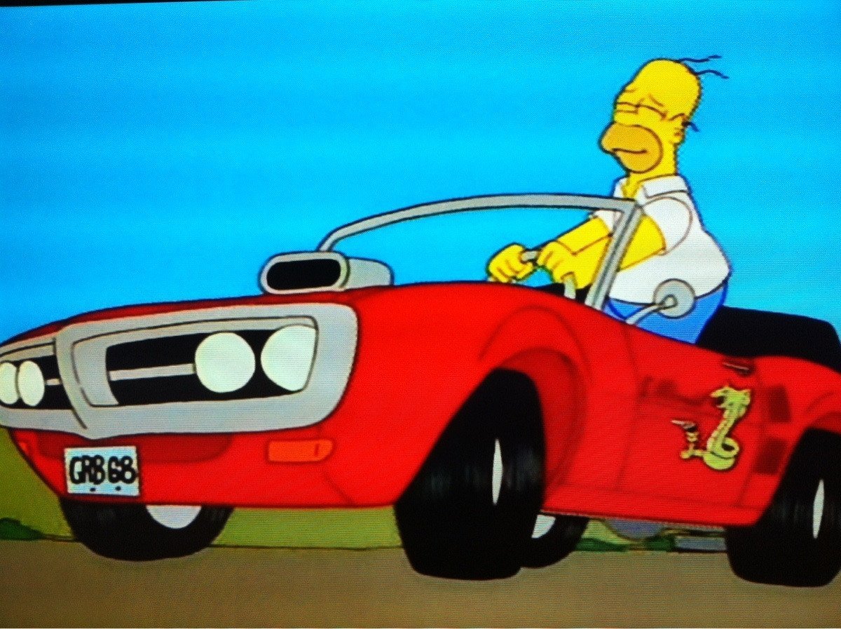Симпсон Homer car