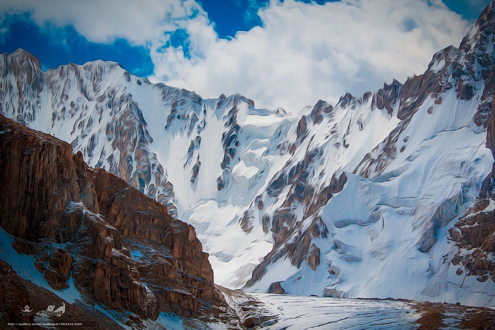 Ала Арча Киргизия ледник