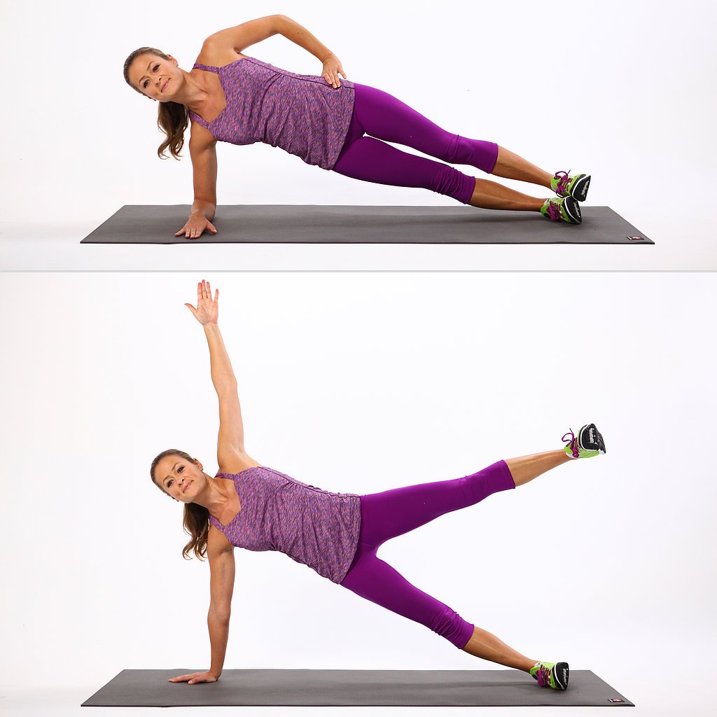 Side Plank with Crunch
