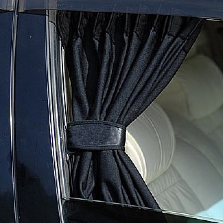 Шторки автомобильные sapftire car Curtain 42-48 см SCA-0001 черые