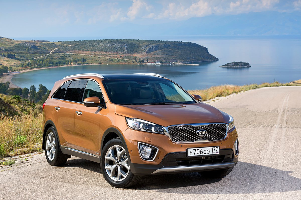 Kia Sorento 2013 белая