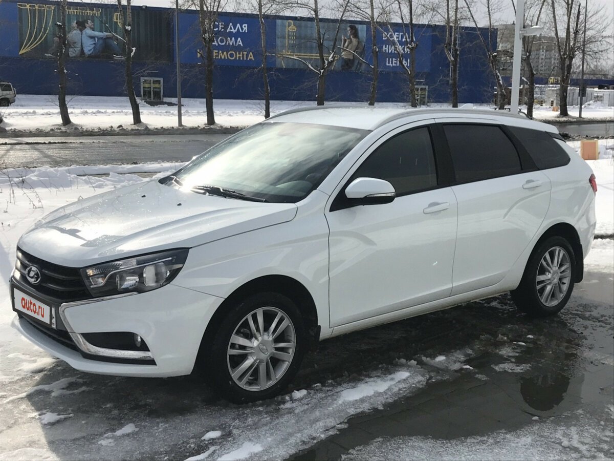 Лада Веста св белая