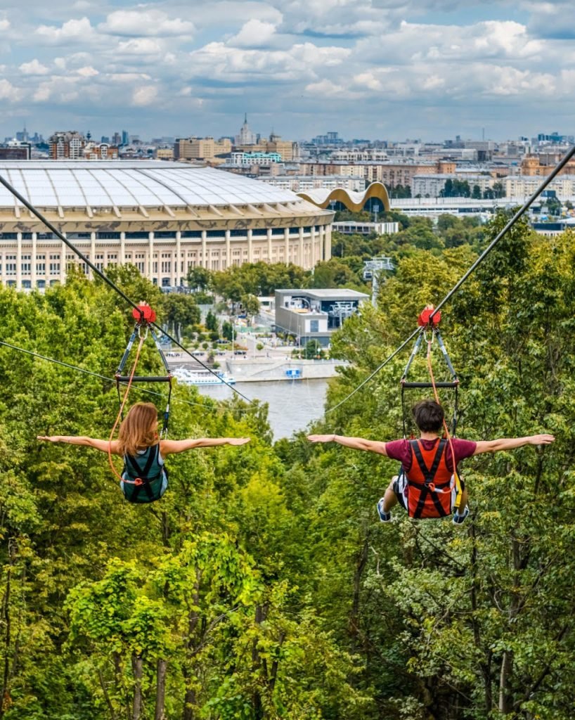 Скайпарк Москва Воробьевы горы