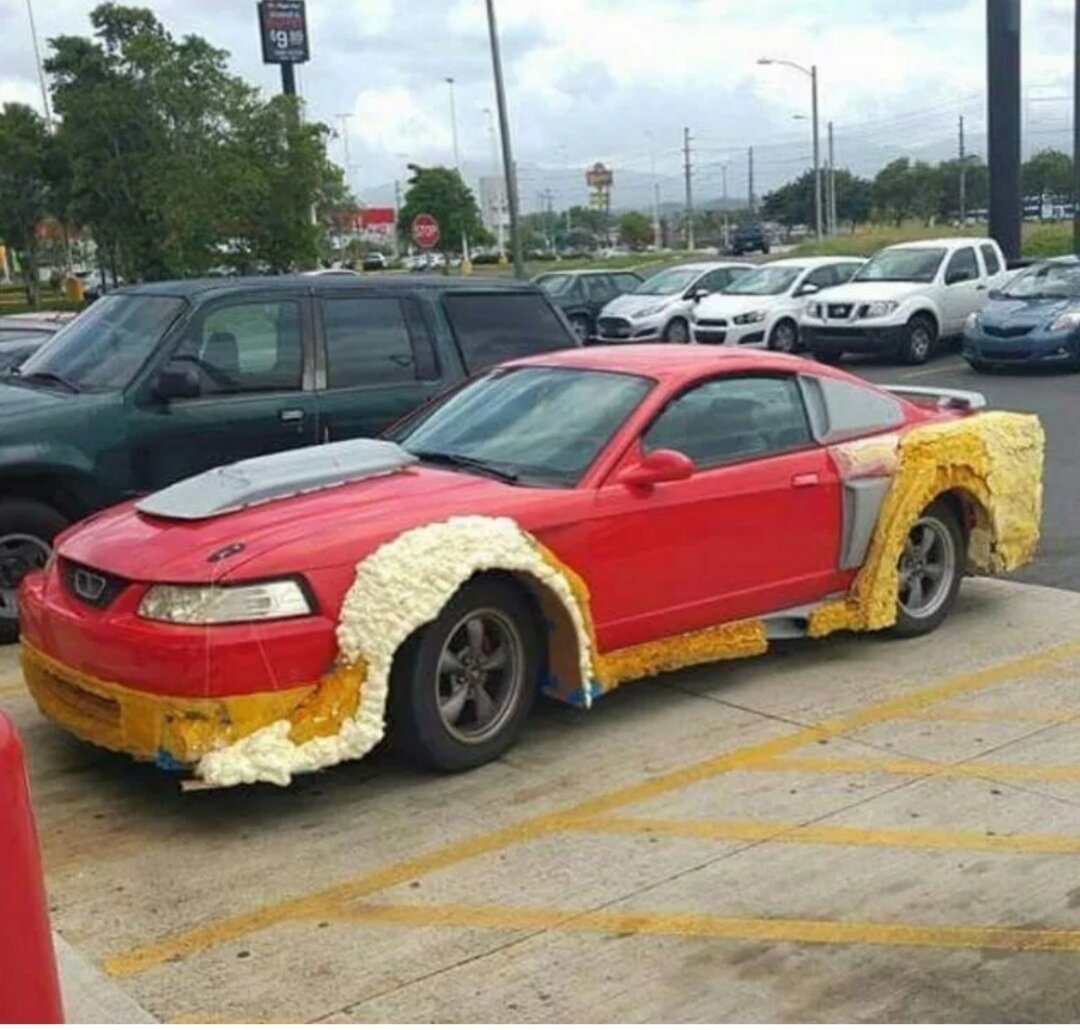 Колхозный автотюнинг