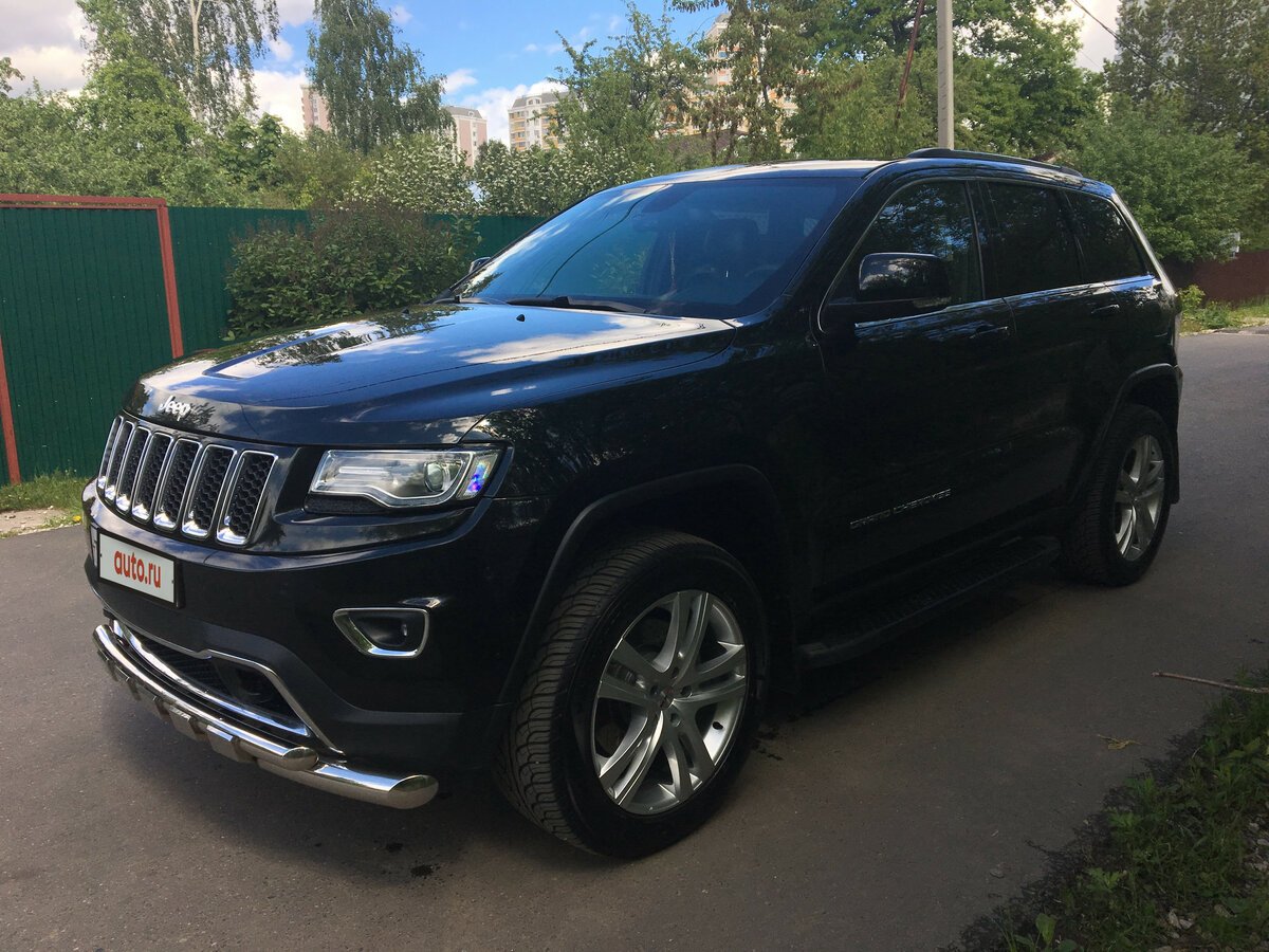 Jeep Grand Cherokee черный тонированный