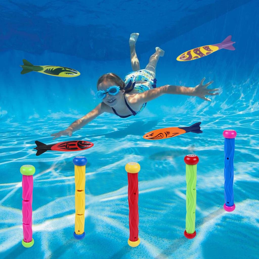 Игрушки для ныряния в бассейне