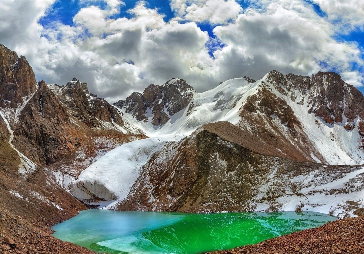Kazakhstan nature большое Алматинское озеро