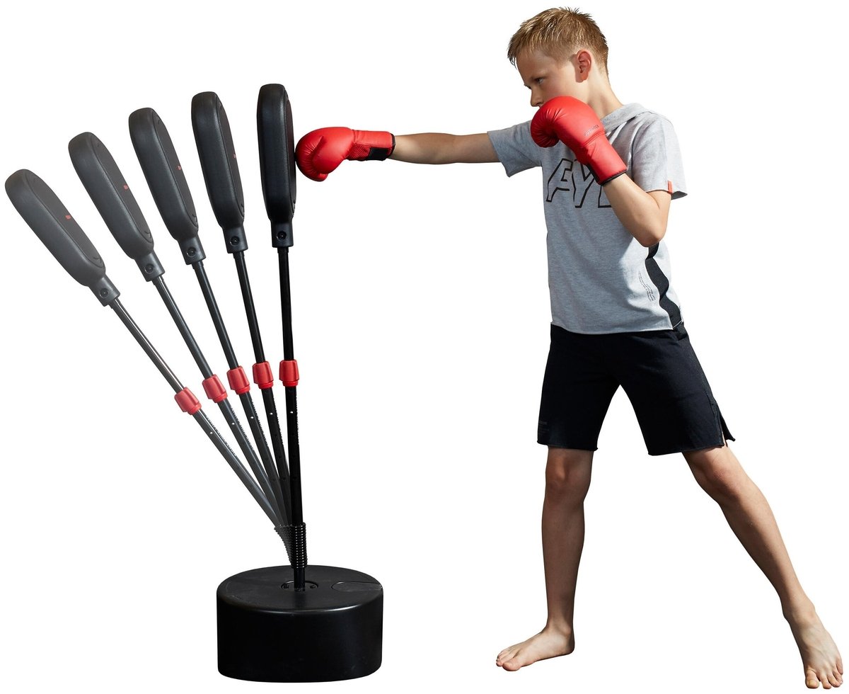 Стойка боксерская детская "Sport Toys", с перчатками. Tx43201