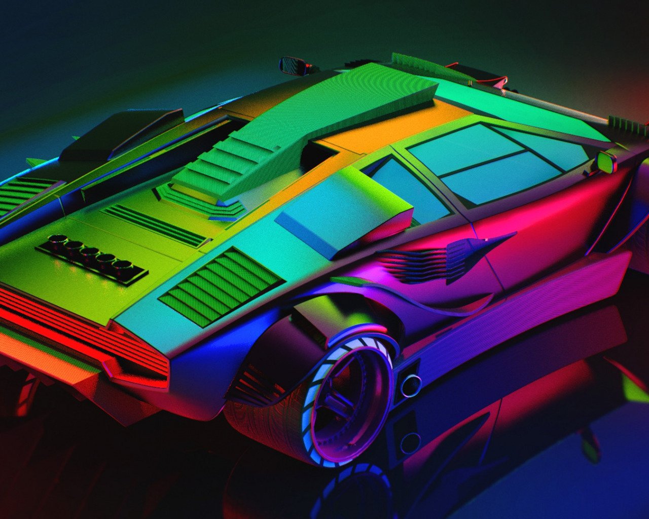 Cyberpunk 2077 Lamborghini