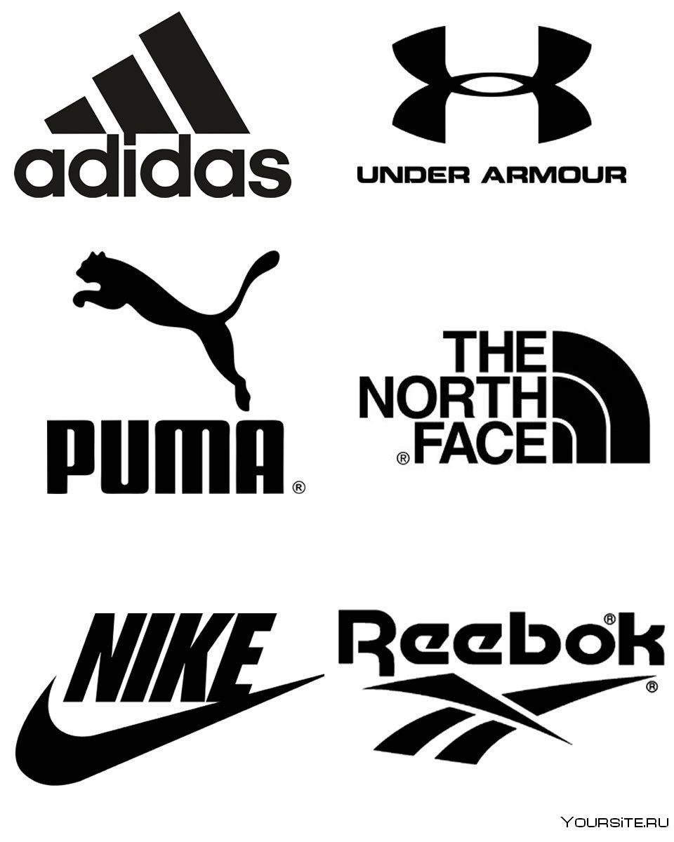 Известные бренды спортивной обуви