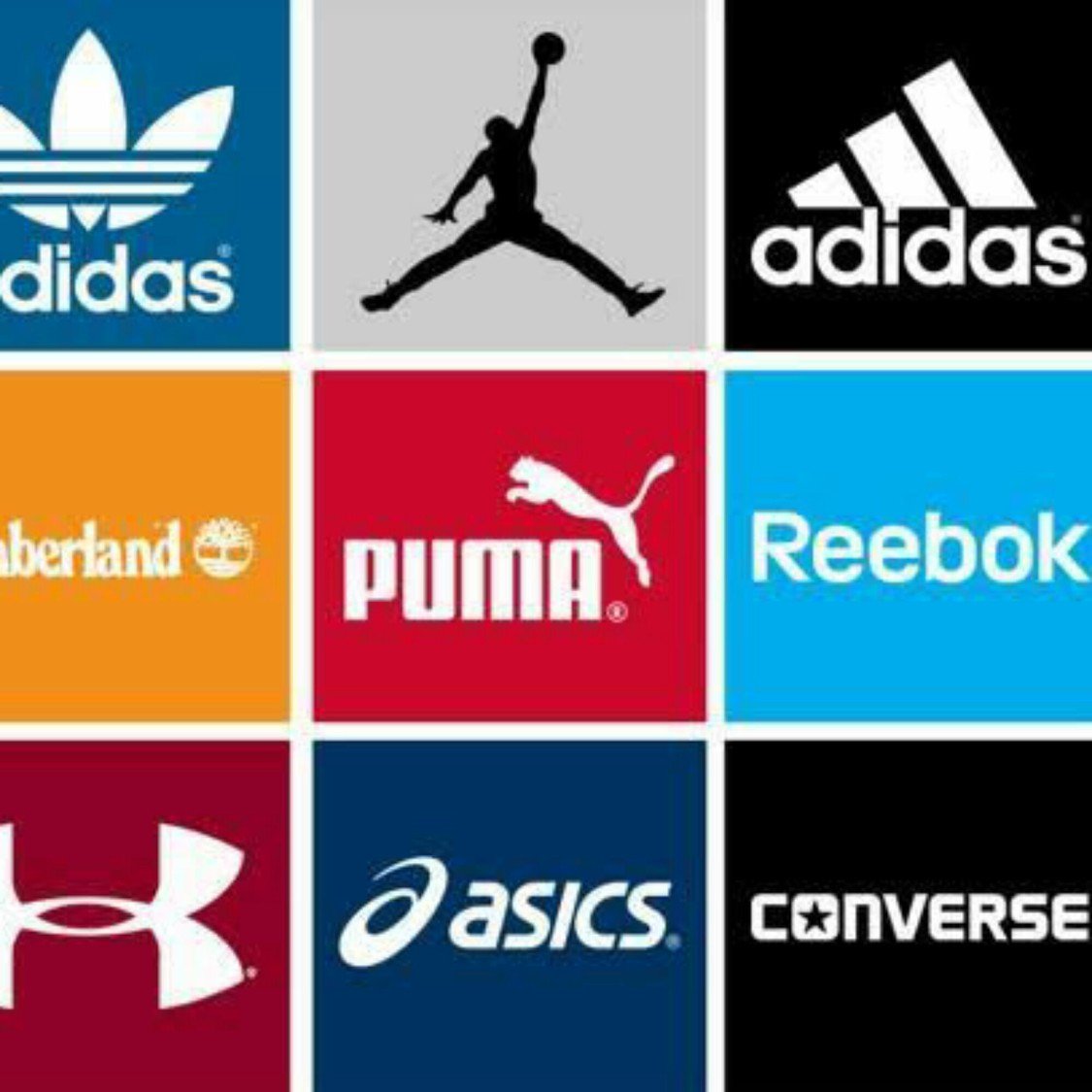 Известные бренды спортивной обуви