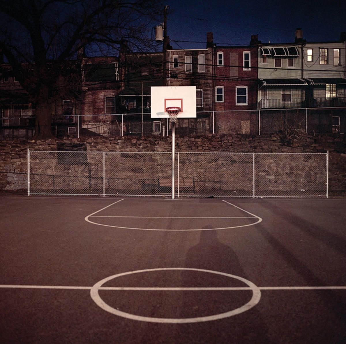 Кембридж поселок баскетбольная площадка