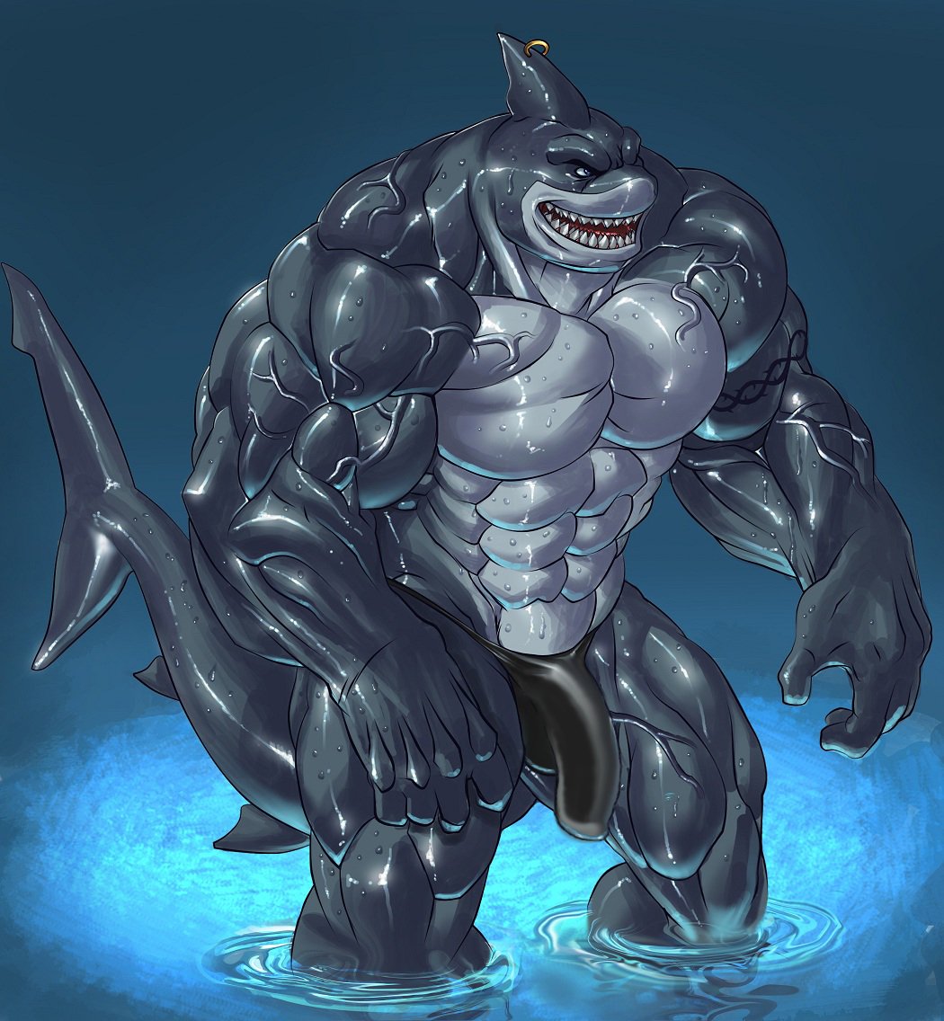 Мускулистая акула