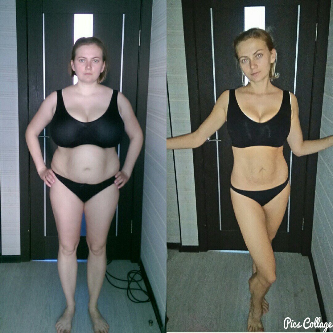 После диеты фото до и после