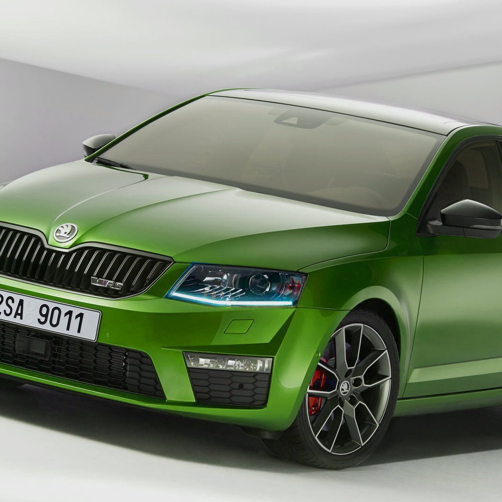Škoda Octavia 2021 зеленый