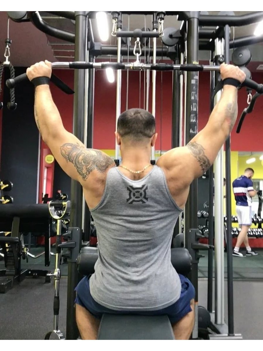 Жим вертикального блока