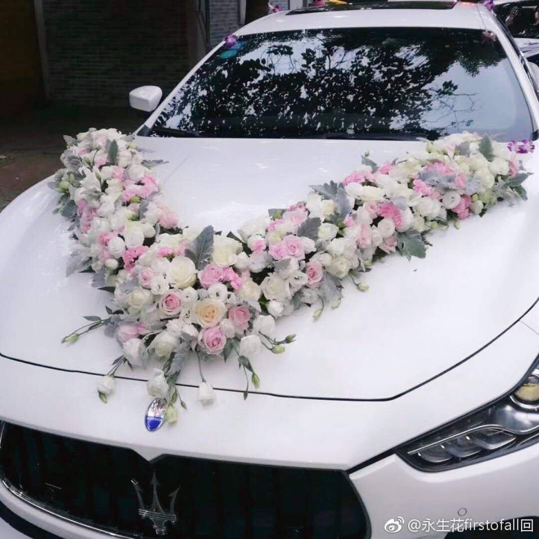 Украшение машины на свадьбу 2019