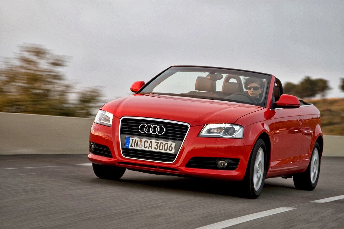 Audi a3 Cabrio Red