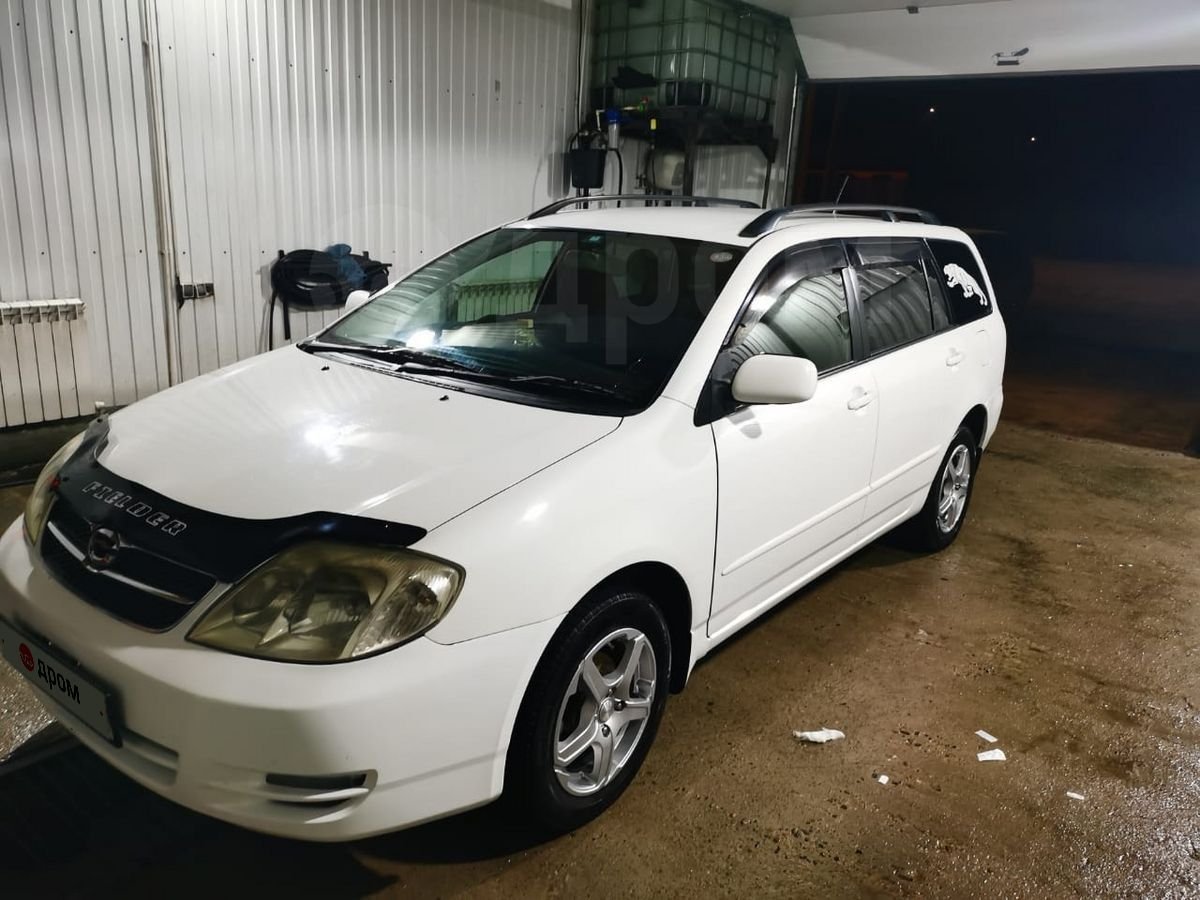 Toyota Corolla Fielder 1.5 2009 белый
