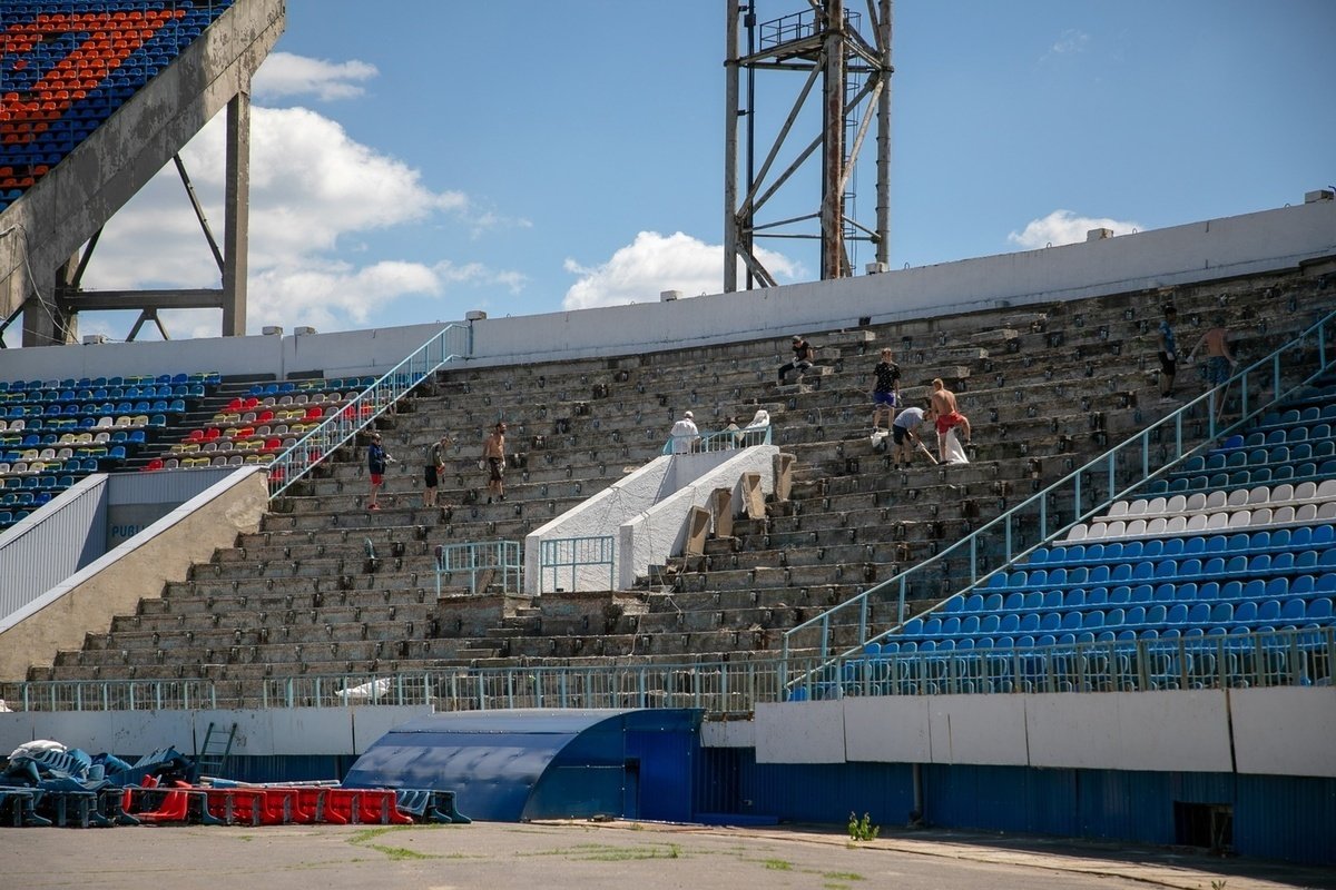 Центральный стадион профсоюзов Воронеж 2022