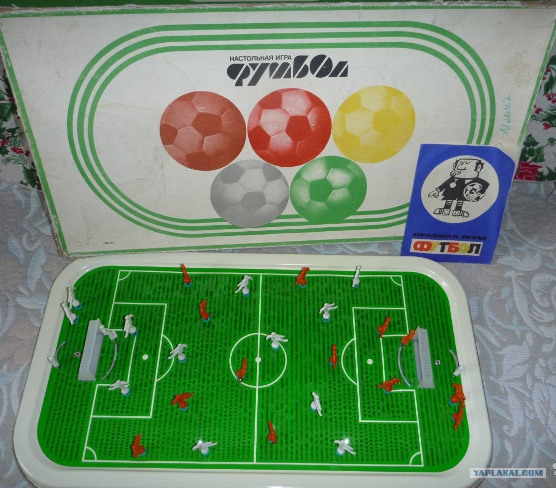 Советские игрушки футбол