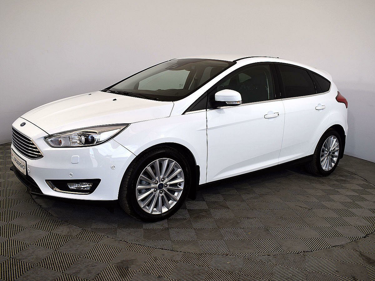 Ford Focus 3 Restyling белый