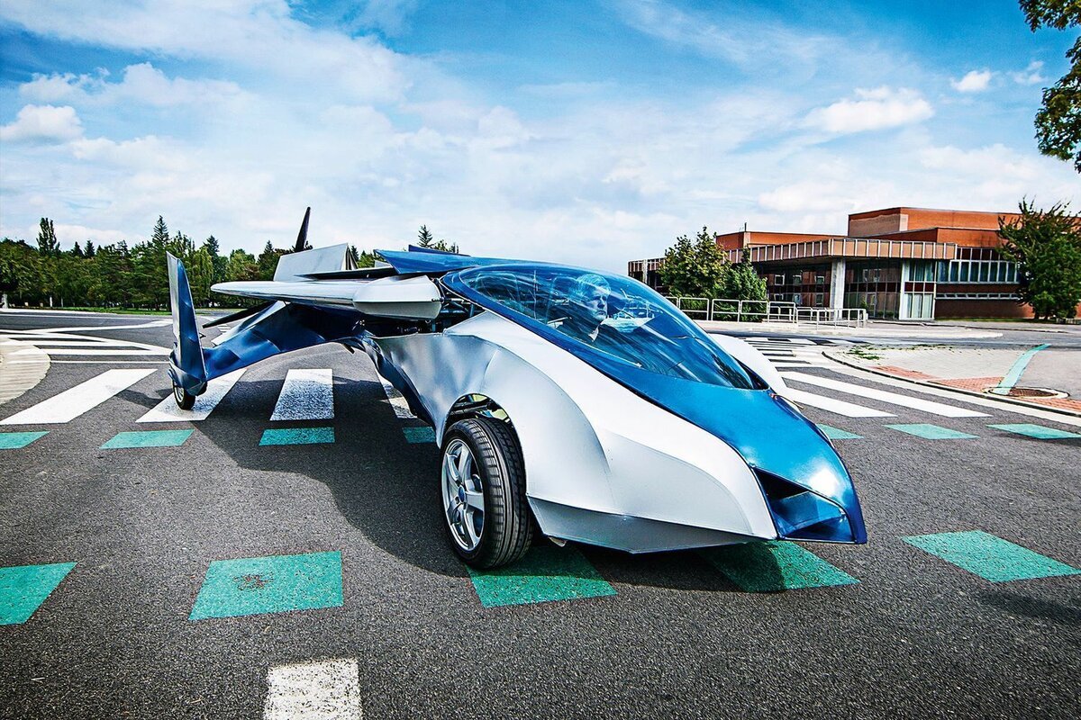 AEROMOBIL 4.0 полет