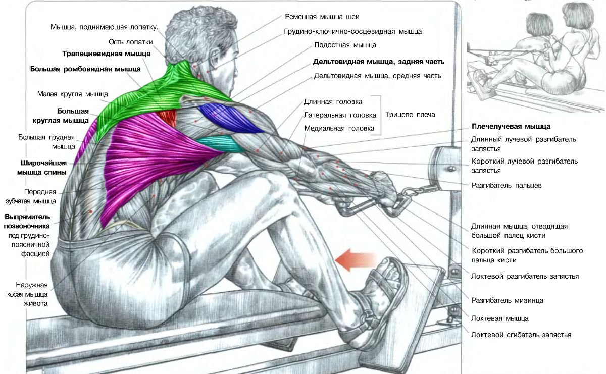 2. Тяга вертикального блока