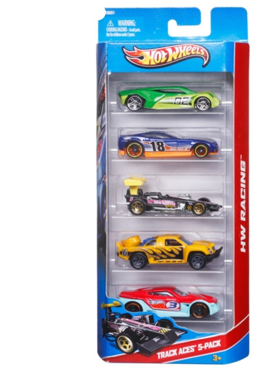 Hot Wheels 01806 5 машин 850