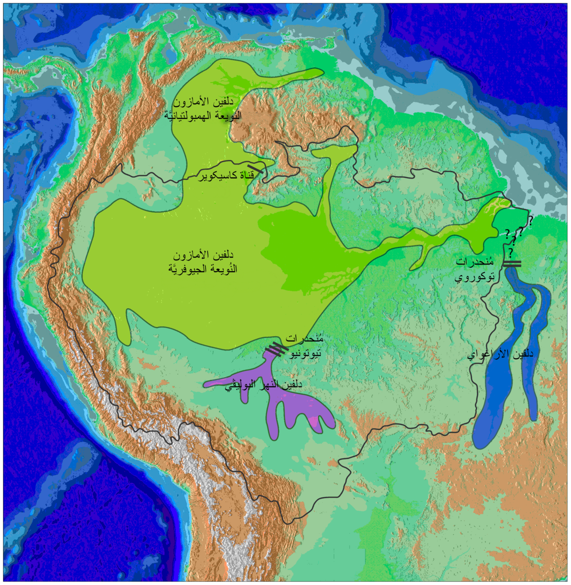 Крупнейшие притоки амазонки. Амазонка на карте. Бассейн амазонки. Река Амазонка на карте. Карта обитания дельфинов.