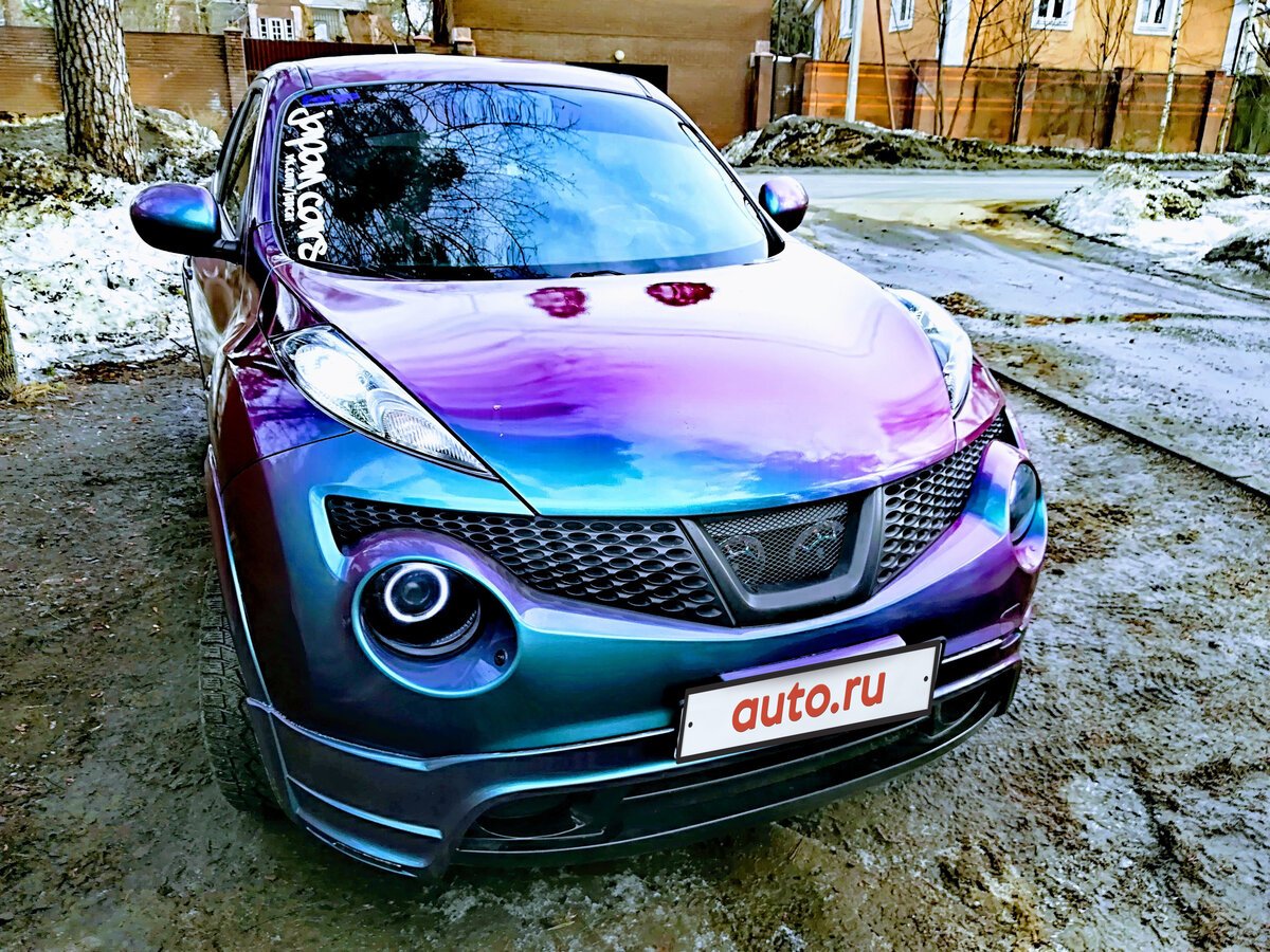 Nissan Juke фиолетовый