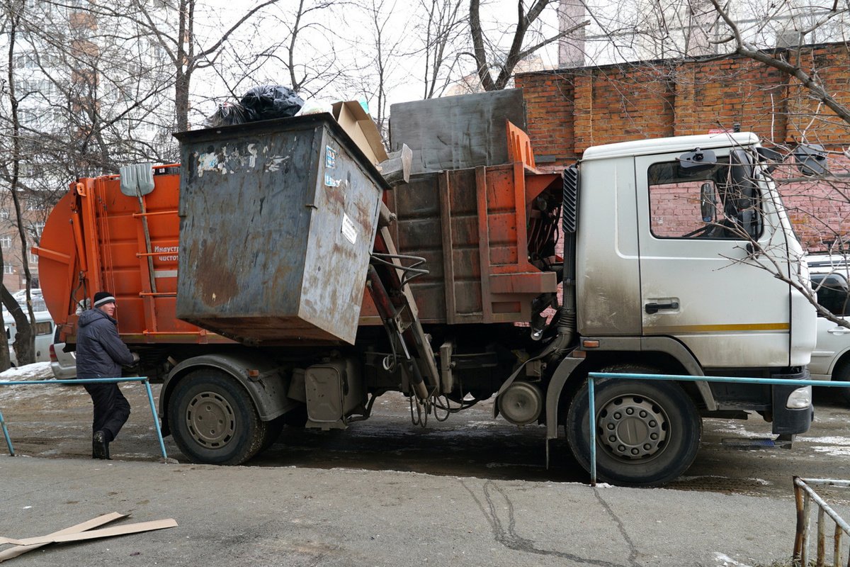 КАМАЗ 5511 мусоровоз