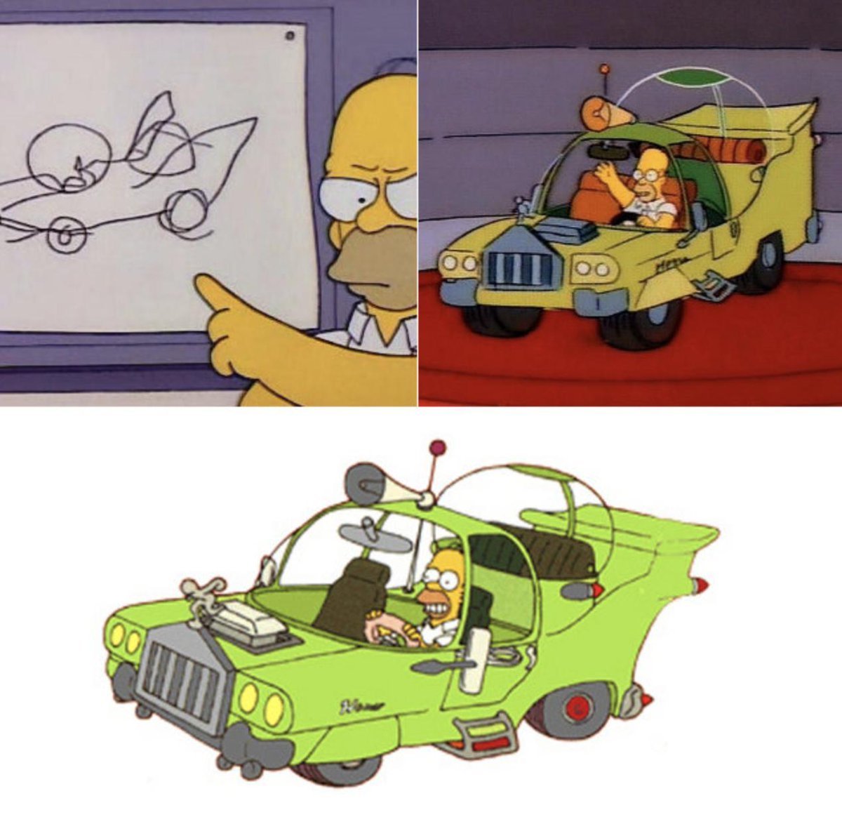 Гомер симпсон придумал машину